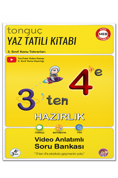 Tonguç Akademi 3'ten 4'e Hazırlık Kitabı