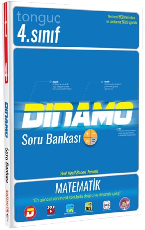 Tonguç Akademi 4. Sınıf Matematik Dinamo Soru Bankası
