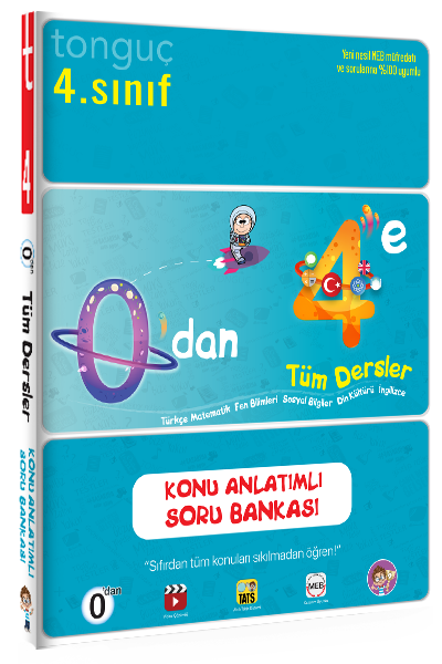 Tonguç Akademi 4. Sınıf Tüm Dersler 0 dan 4 e Konu Anlatımlı Soru Bankası