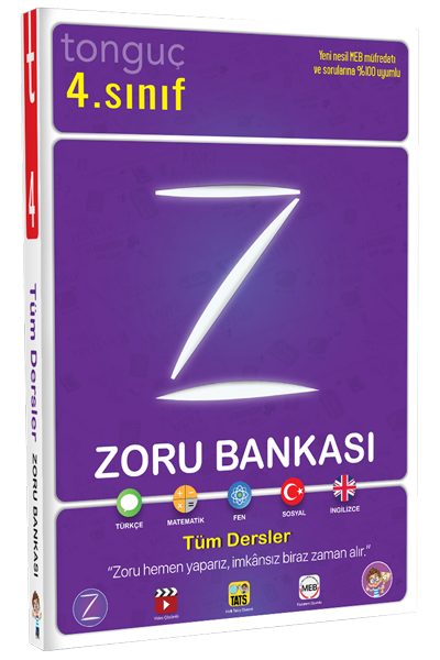 Tonguç Akademi 4. Sınıf Tüm Dersler Zoru Bankası