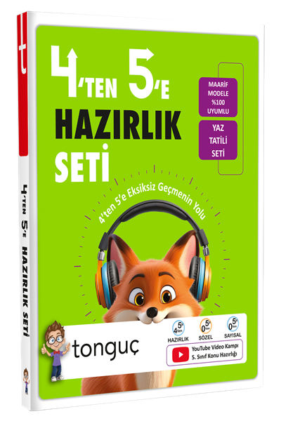 Tonguç Akademi 4'ten 5'e Hazırlık Seti