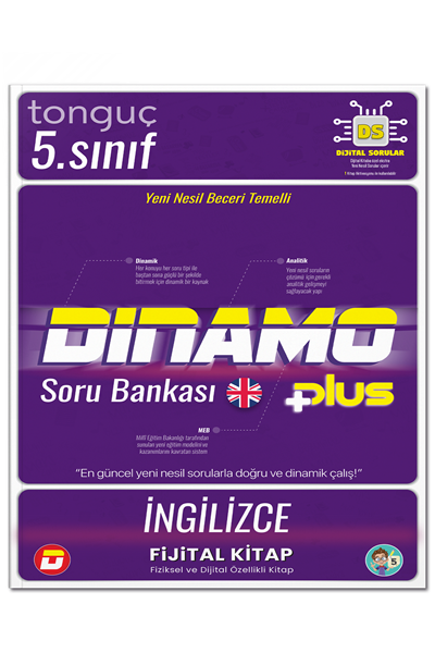 Tonguç Akademi 5. Sınıf  İngilizce Dinamo Soru Bankası