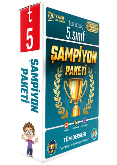 Tonguç Akademi 5. Sınıf  Şampiyon Paketi
