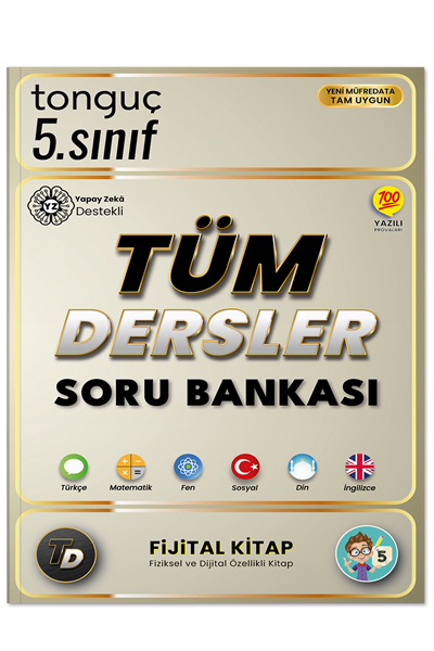 Tonguç Akademi 5. Sınıf  Tüm Dersler Soru Bankası
