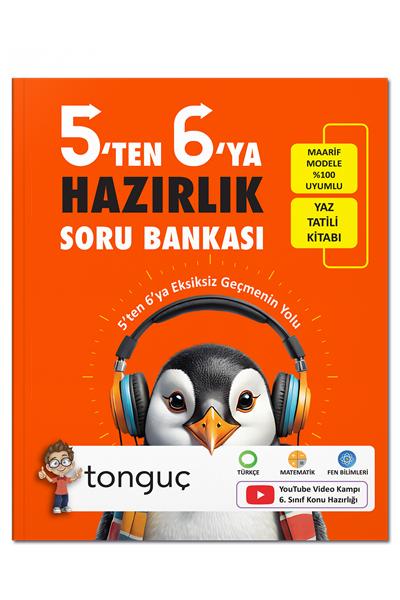 Tonguç Akademi 5'ten 6'ya Hazırlık Kitabı
