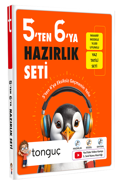 Tonguç Akademi 5'ten 6'ya Hazırlık Seti