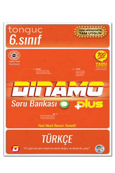 Tonguç Akademi 6. Sınıf Dinamo Türkçe Soru Bankası