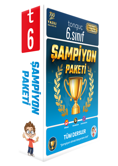 Tonguç Akademi 6. Sınıf Şampiyon Paketi