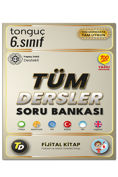 Tonguç Akademi 6. Sınıf Tüm Dersler Soru Bankası