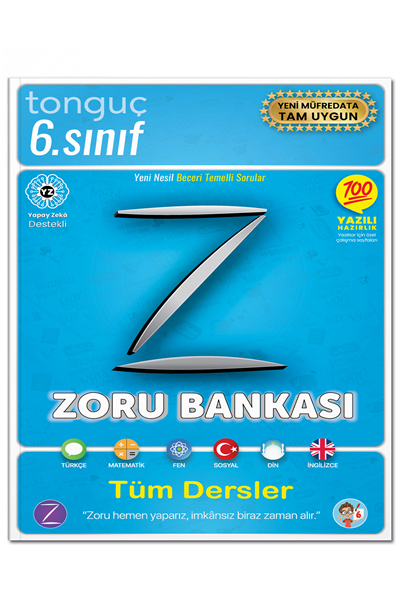 Tonguç Akademi 6. Sınıf Zoru Bankası Tüm Dersler