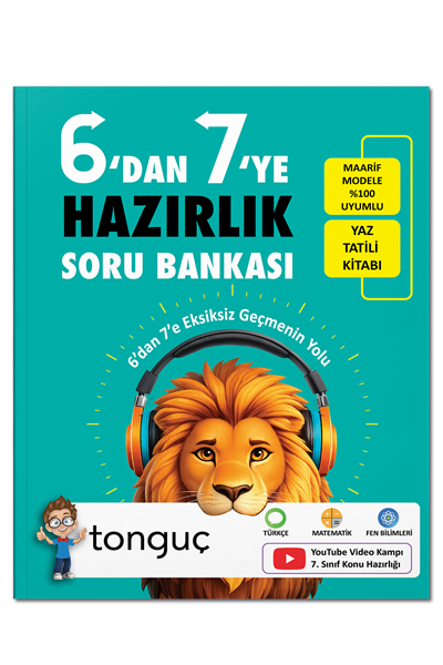 Tonguç Akademi 6'dan 7'ye Hazırlık Kitabı