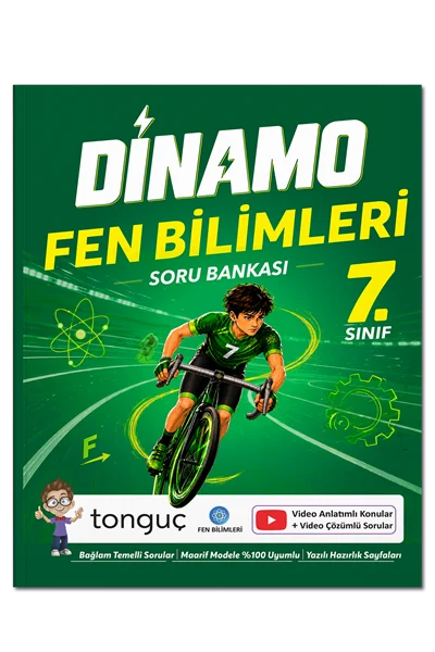 Tonguç Akademi 7. Sınıf Dinamo Fen Bilimleri Soru Bankası