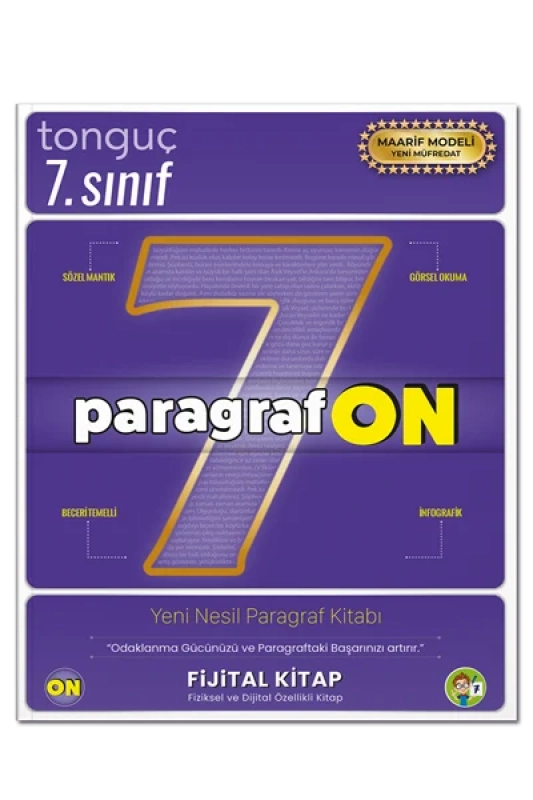 Tonguç Akademi 7. Sınıf ParagrafON Soru Bankası