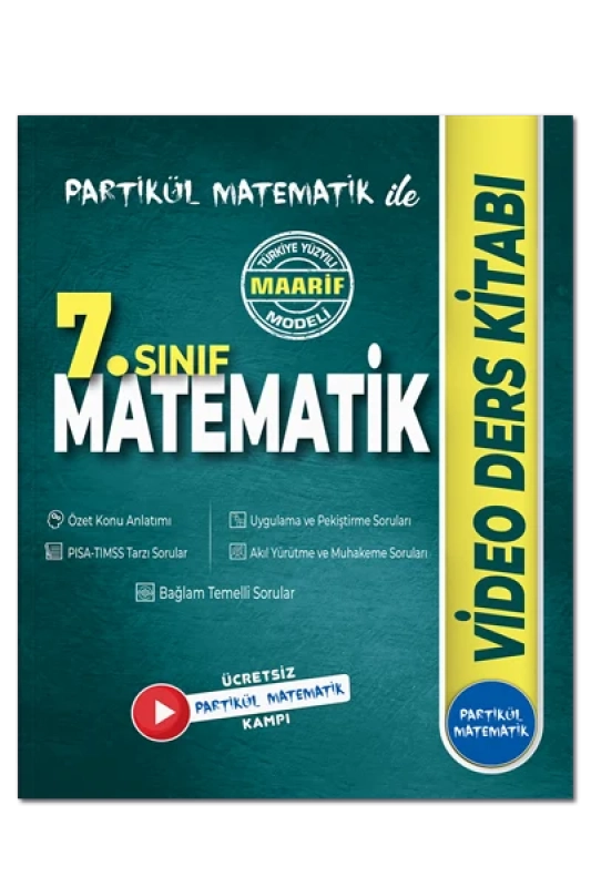 Tonguç Akademi 7. Sınıf Partikül Matematik Video Ders Kitabı