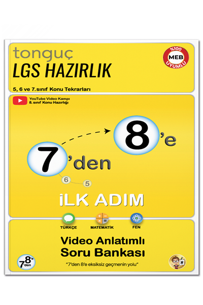 Tonguç Akademi 7'den 8'e LGS Hazırlık İlk Adım
