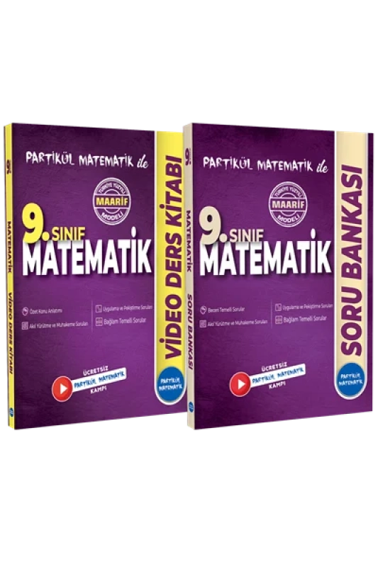 Tonguç Akademi 9. Sınıf Partikül Matematik Seti