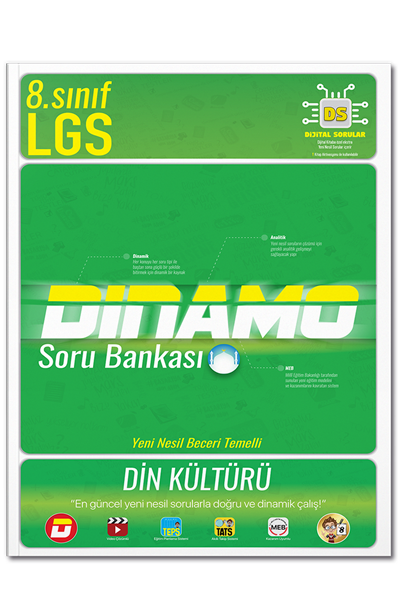 Tonguç Akademi LGS 8. Sınıf Din Kültürü Dinamo Soru Bankası