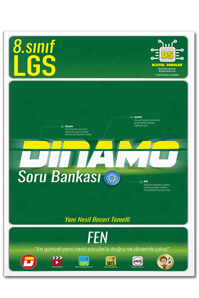 Tonguç Akademi LGS 8. Sınıf Dinamo Fen Bilimleri Soru Bankası