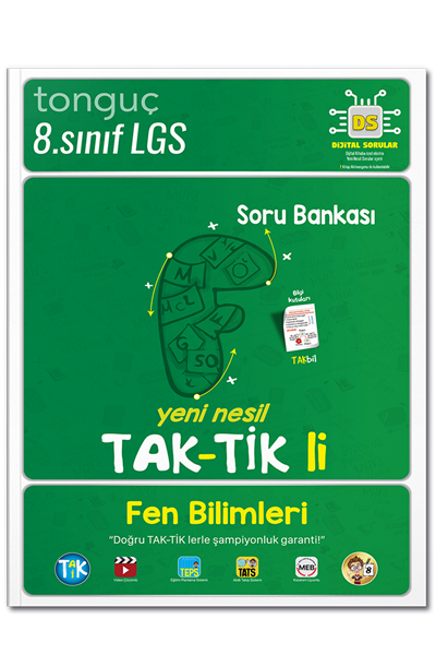 Tonguç Akademi LGS 8. Sınıf Fen Bilimleri Taktikli Soru Bankası