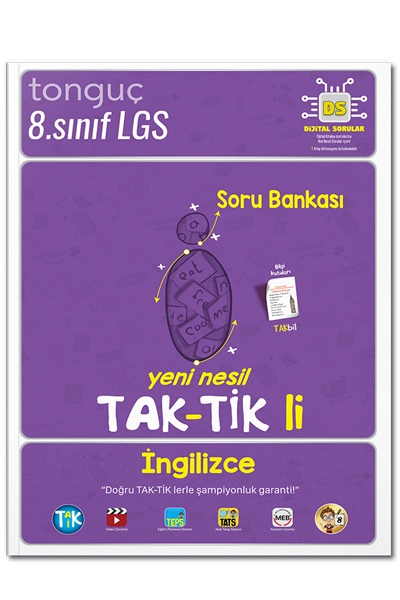 Tonguç Akademi LGS 8. Sınıf İngilizce Taktikli Soru Bankası