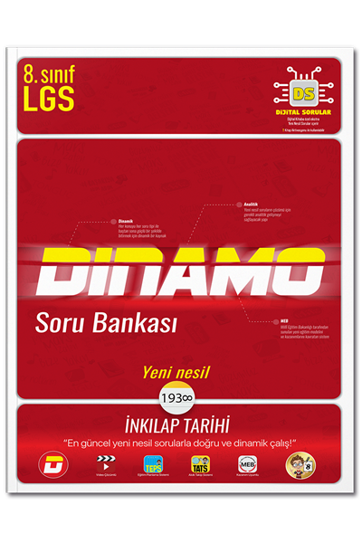 Tonguç Akademi LGS 8. Sınıf İnkılap Tarihi Dinamo Soru Bankası