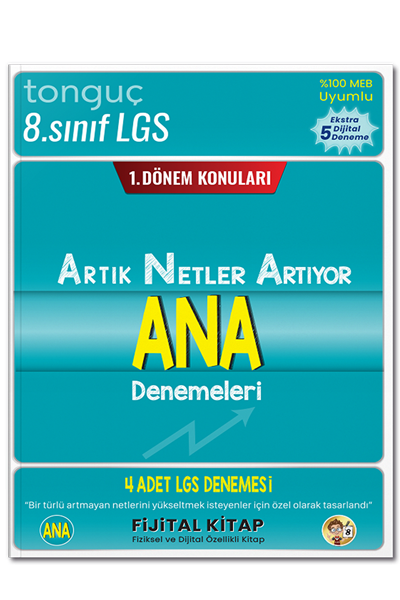 Tonguç Akademi LGS 8. Sınıf LGS 1. Dönem Ana Denemeleri