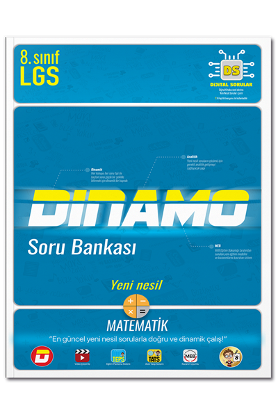 Tonguç Akademi LGS 8. Sınıf Matematik Dinamo Soru Bankası