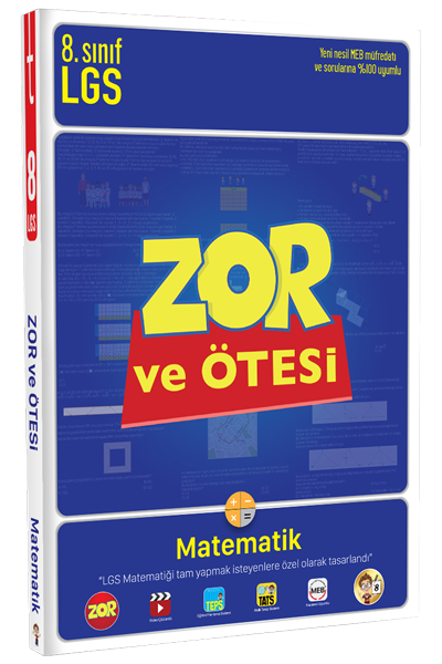 Tonguç Akademi LGS 8. Sınıf Matematik Zor ve Ötesi Soru Bankası