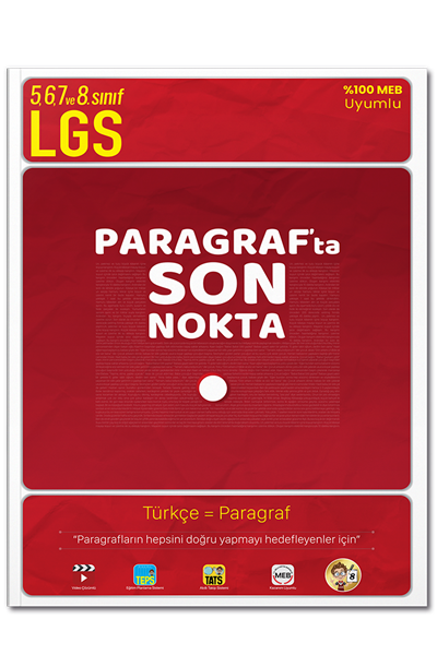 Tonguç Akademi LGS 8. Sınıf Paragrafta Son Nokta