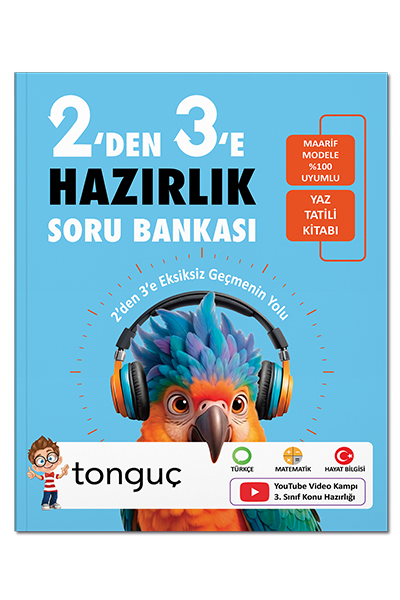 Tonguç Yayınları 2'den 3'e Hazırlık Kitabı