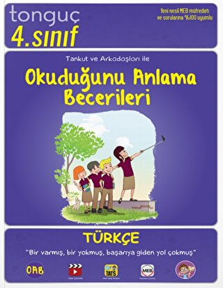 Tonguç Yayınları 4. Sınıf Türkçe Okuduğunu Anlama Becerileri