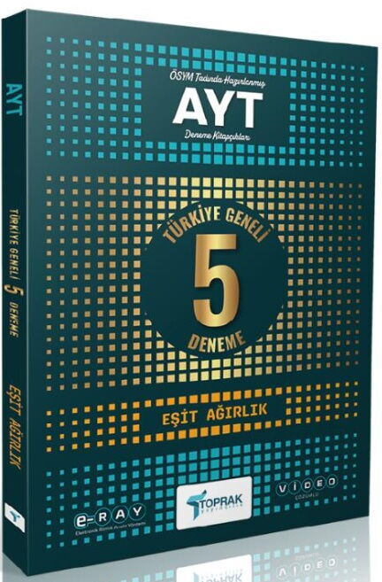Toprak Yayıncılık AYT Eşit Ağırlık 5 Paket Deneme