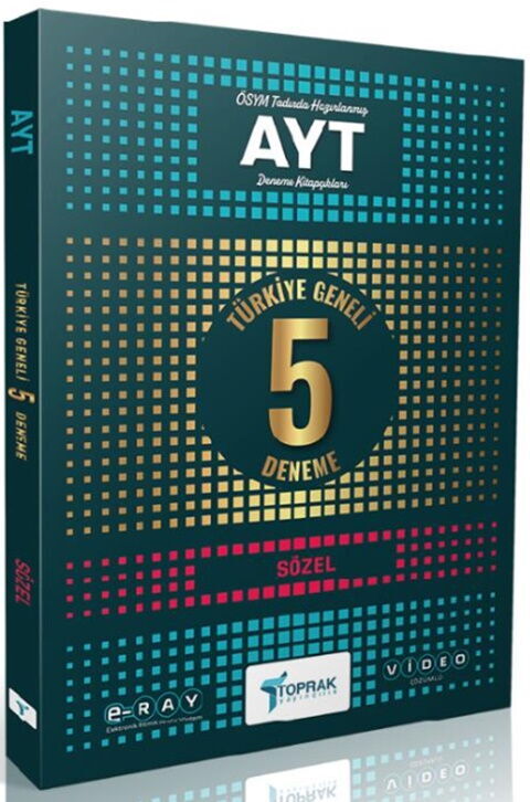 Toprak Yayıncılık AYT Sözel 5 Paket Deneme