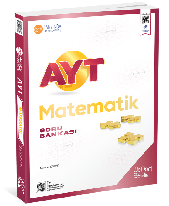 Üç Dört Beş Yayınları 2027 AYT Matematik Soru Bankası