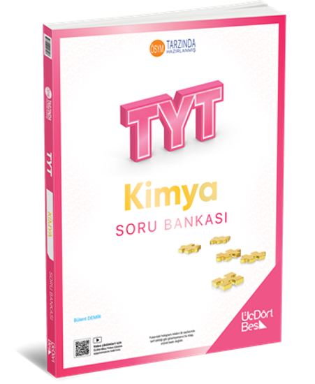 Üç Dört Beş Yayınları 2027 TYT Kimya Soru Bankası