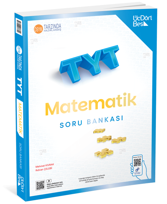 Üç Dört Beş Yayınları 2027 TYT Matematik Soru Bankası