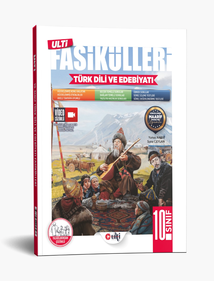 Ulti Yayınları 10. Sınıf Türk Dili ve Edebiyatı Ulti Fasikülleri