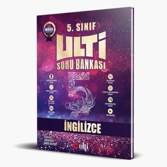 Ulti Yayınları 5. Sınıf  İngilizce Soru Bankası