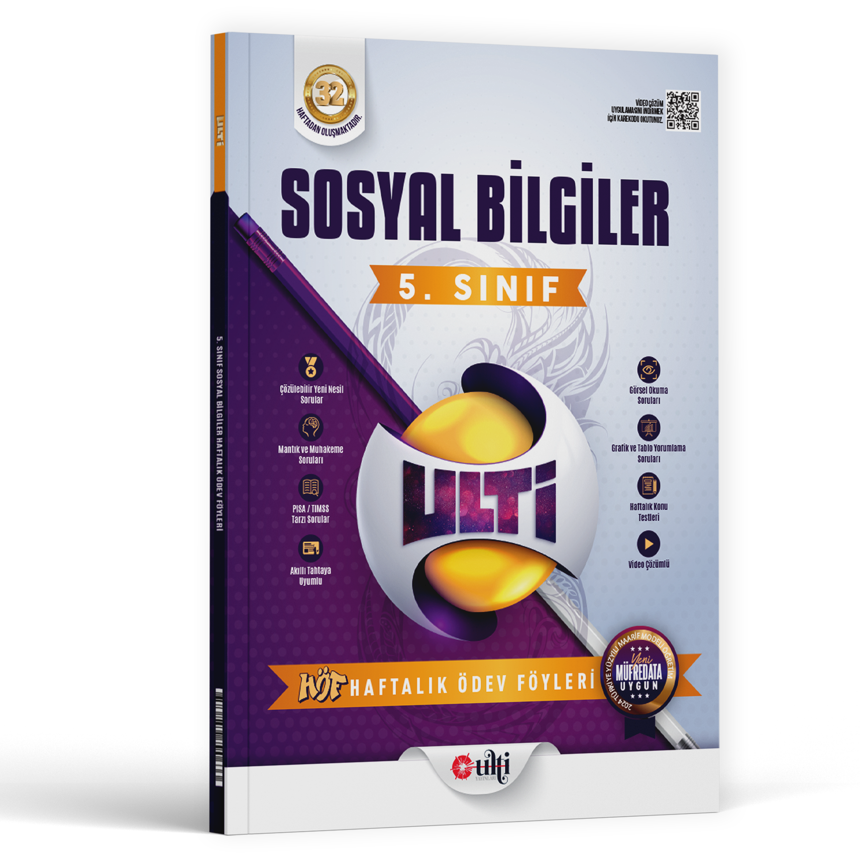 Ulti Yayınları 5. Sınıf Sosyal Bilgiler Haftalık Ödev Föyleri