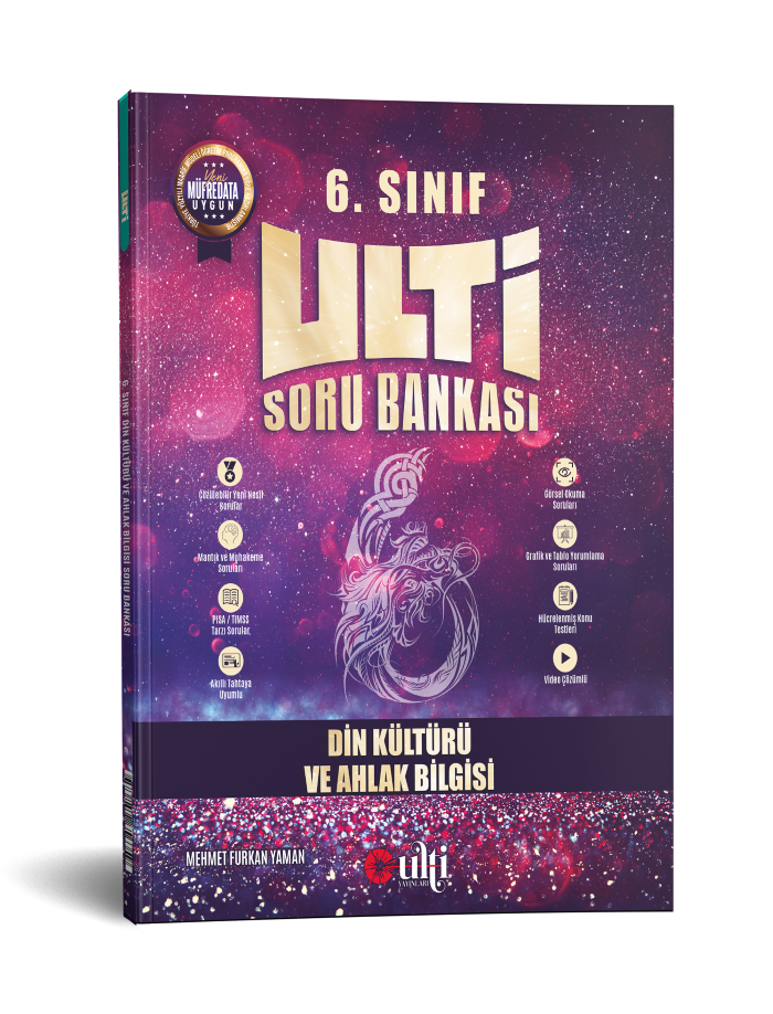Ulti Yayınları 6. Sınıf Din Kültürü ve Ahlak Bilgisi Soru Bankası