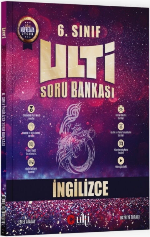 Ulti Yayınları 6. Sınıf İngilizce Ulti Soru Bankası