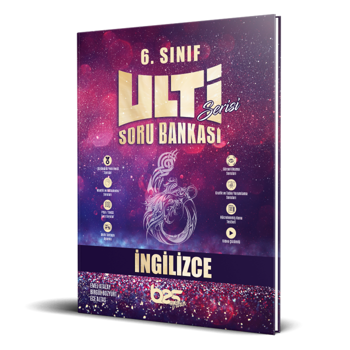 Ulti Yayınları 6. Sınıf İngilizce Ulti Soru Bankası