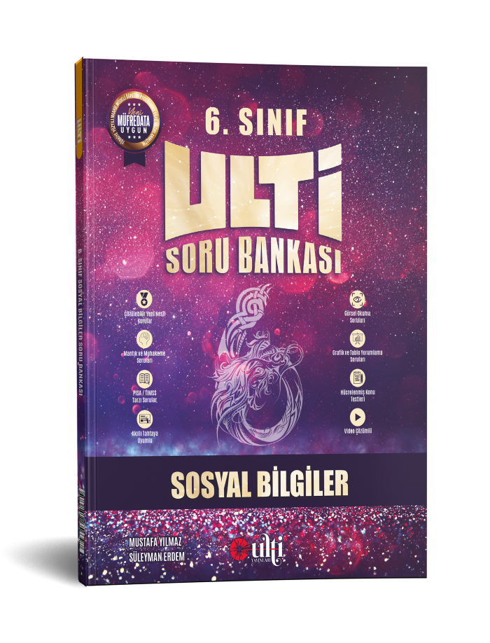 Ulti Yayınları 6. Sınıf Sosyal Bilgiler Soru Bankası
