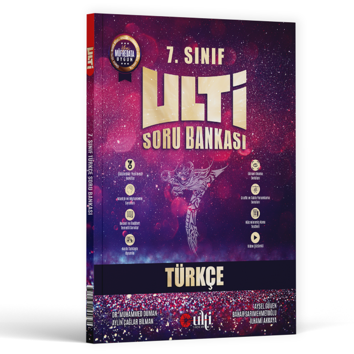 Ulti Yayınları 7. Sınıf Türkçe Soru Bankası