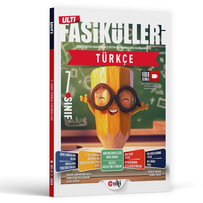 Ulti Yayınları 7. Sınıf Türkçe Ulti Fasikülleri