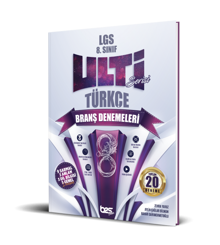 Ulti Yayınları 8. Sınıf Lgs Türkçe Ulti Serisi Branş Denemeleri