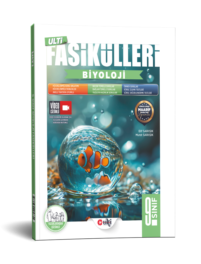 Ulti Yayınları 9. Sınıf Biyoloji Ulti Fasikülleri