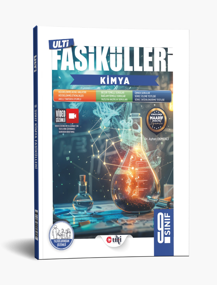 Ulti Yayınları 9. Sınıf Kimya Ulti Fasikülleri