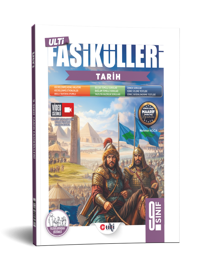 Ulti Yayınları 9. Sınıf Tarih Ulti Fasikülleri