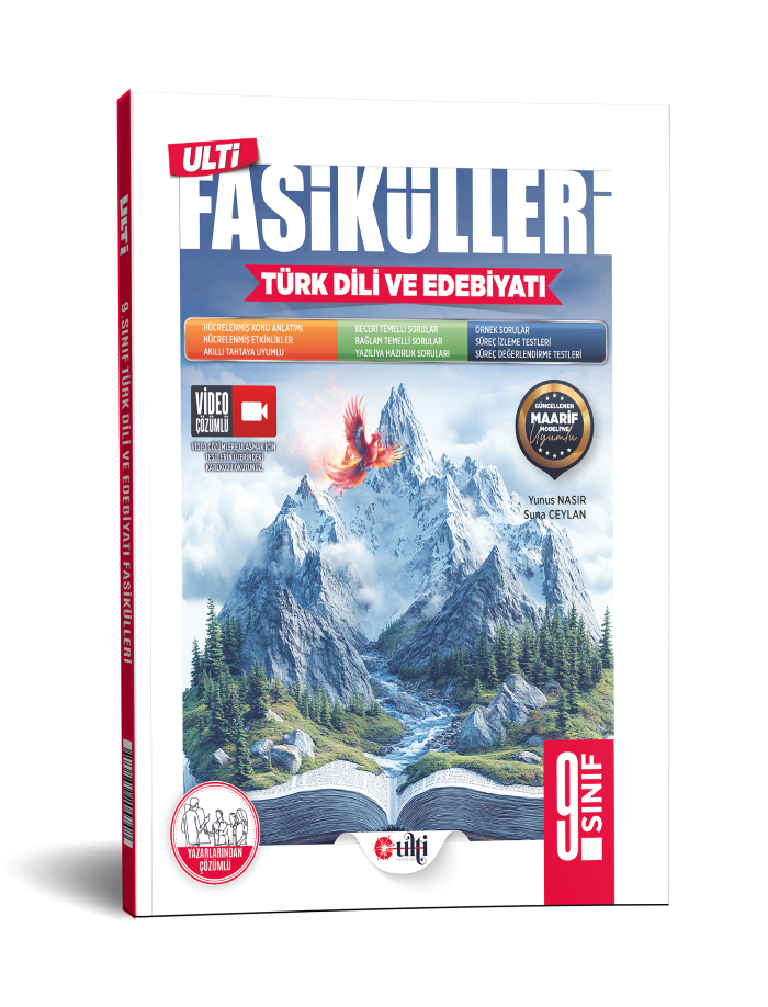 Ulti Yayınları 9. Sınıf Türk Dili ve Edebiyatı Ulti Fasikülleri